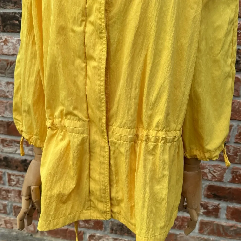  yellow windbreaker jacket / Chicos 3 (size Large) / Excellent condition - Image 4