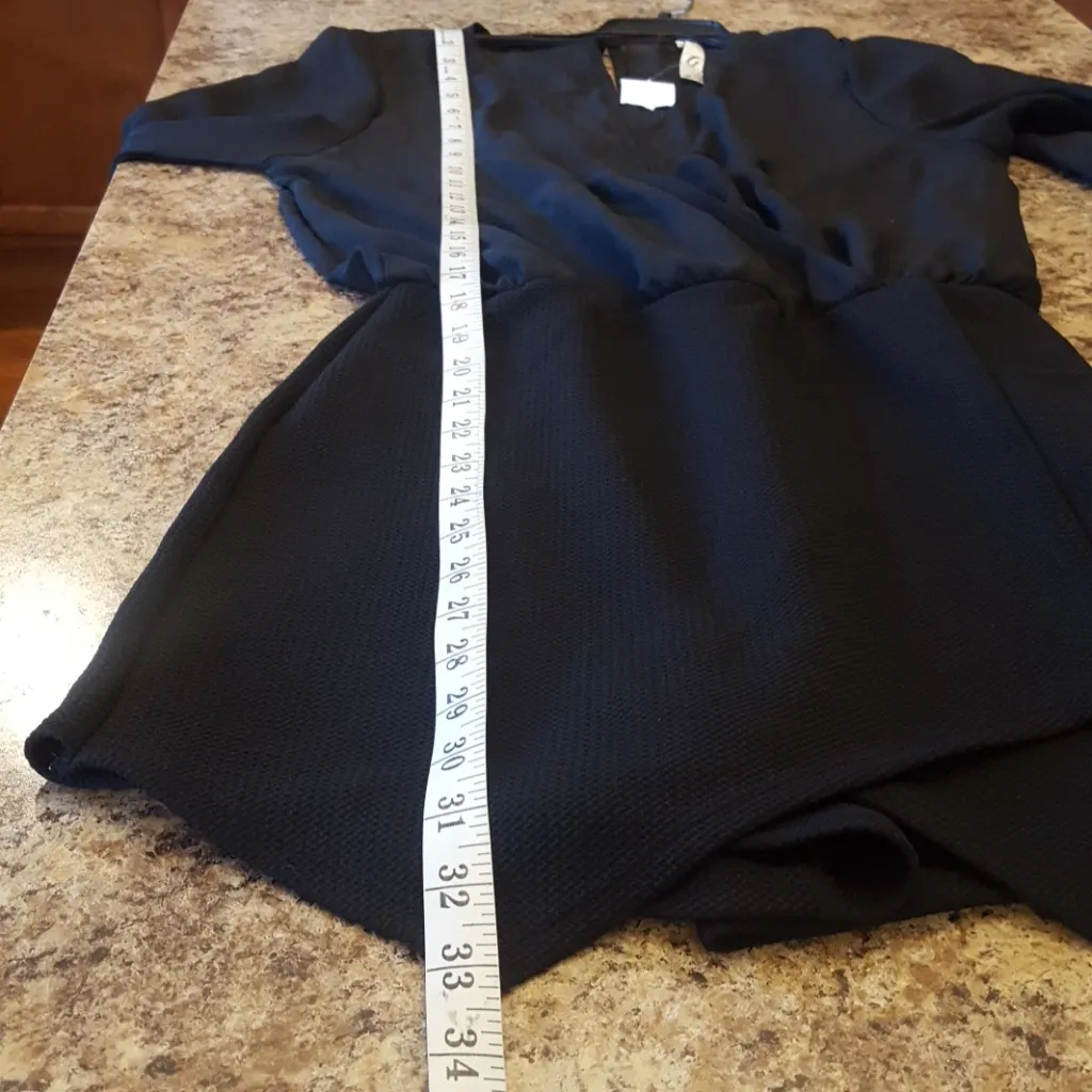 Gracie Black Romper L Size L - Image 7