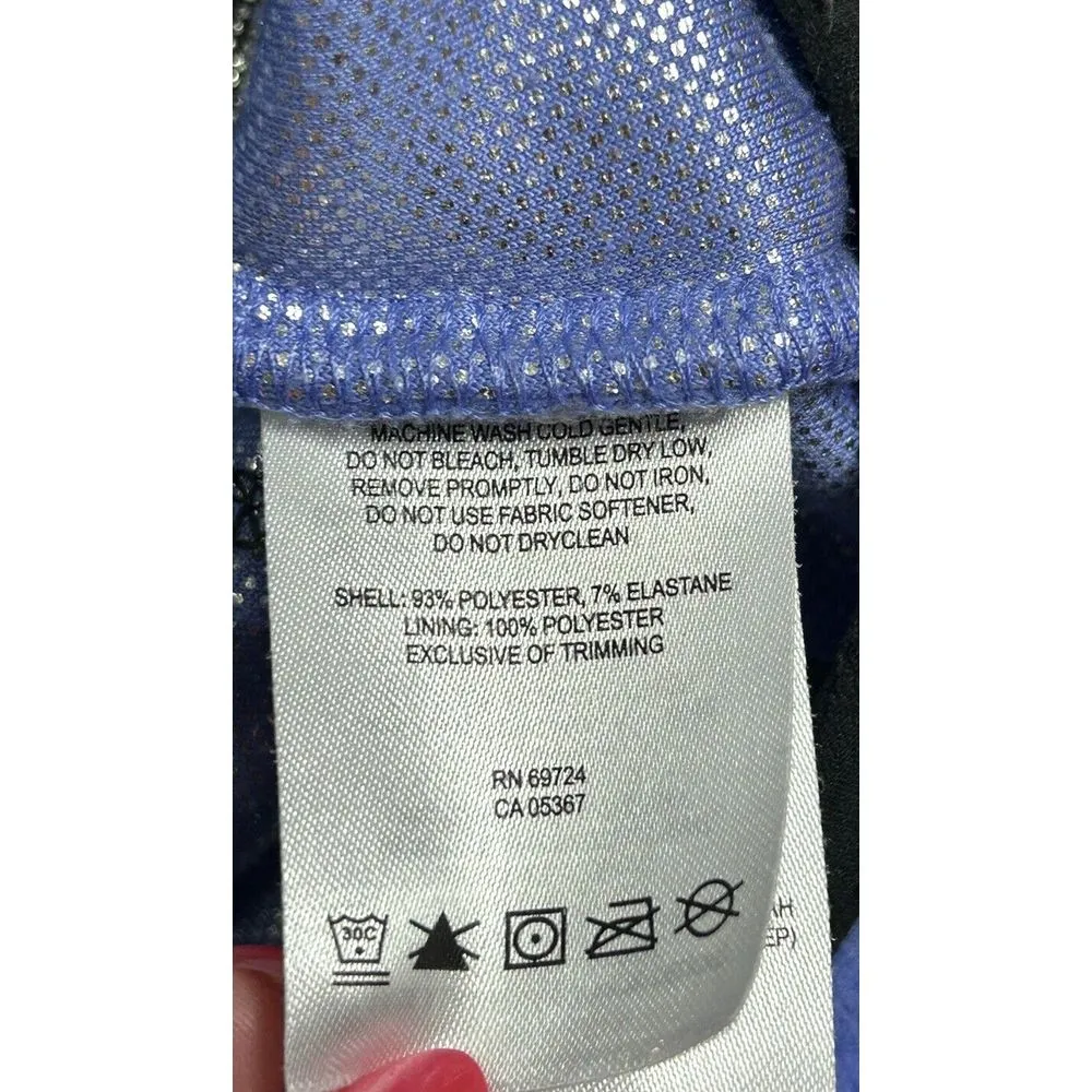 Columbia Womens Blue 1/2 Zip Titanium Omni Heat Thermal‎ Comfort Fleece Jacket M - Image 7