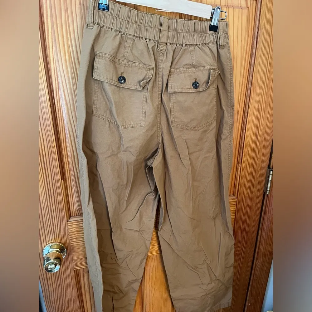 Madewell Cotton Ripstop Pull-On Straight Cargo Pants - Image 9