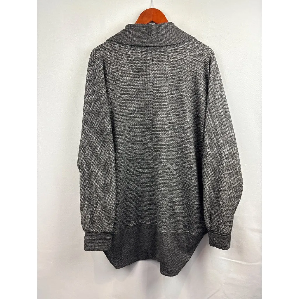 Women’s Exoffice Size XL Grey Long Sleeve Sweater Gray - Image 3