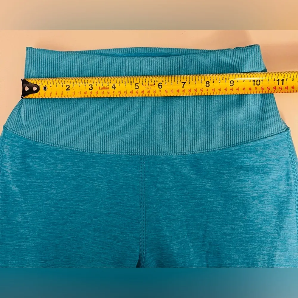 Alo Yoga Bright Aqua Heather Alosoft Lounge Leggings Womens XS - Image 5