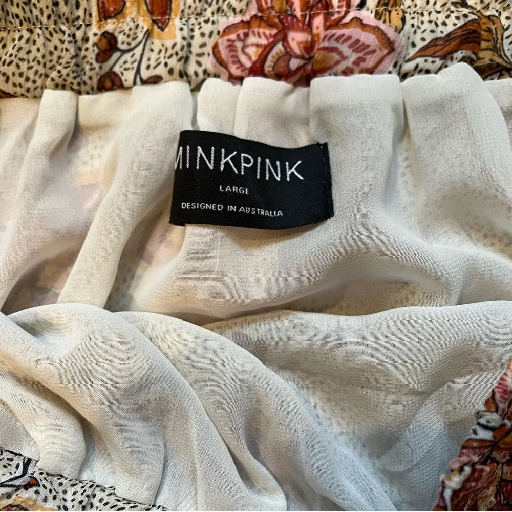 Minkpink Alcha Midi Skirt, Sz L - Image 11