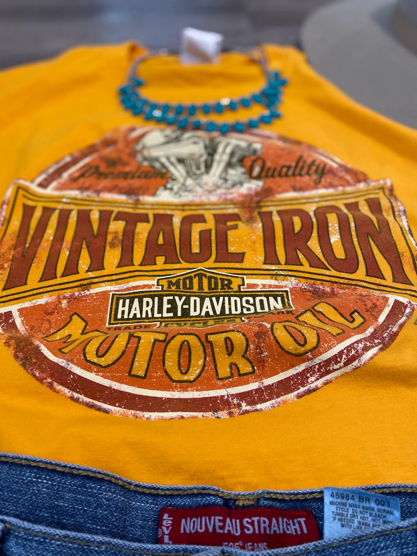 Harley Davidson T Shirt - Image 3