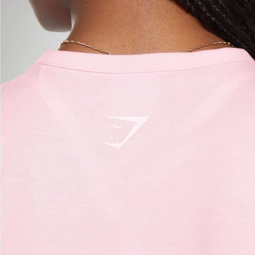 New  ITS GIVING GYM BABY T-SHIRT Pink Women’s Size Large - Image 5