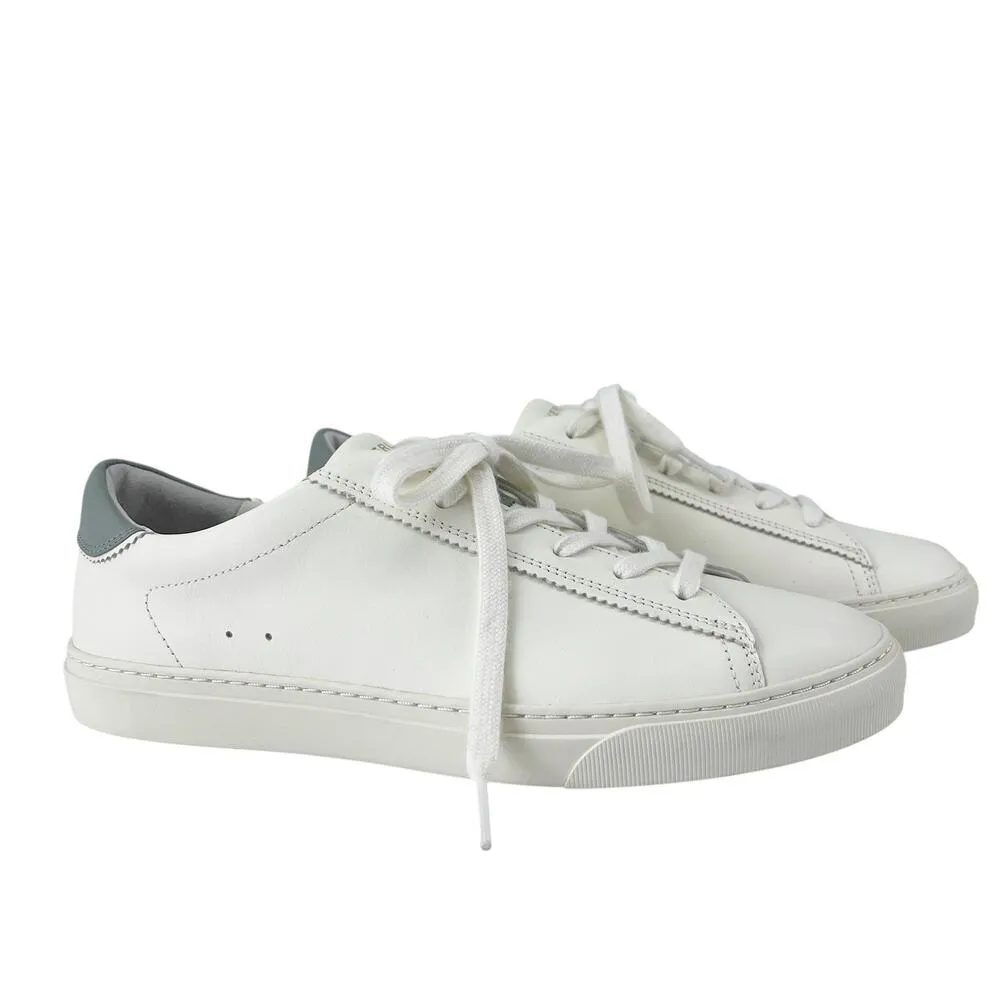 Everlane The Day Sneaker White w/ Blueish Gray Womens Size 9.5 NWOB - Image 3