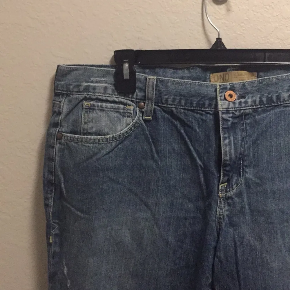 Old Navy Blue Distressed Boot Cut Jeans Size 18 New Without Tag - Image 2