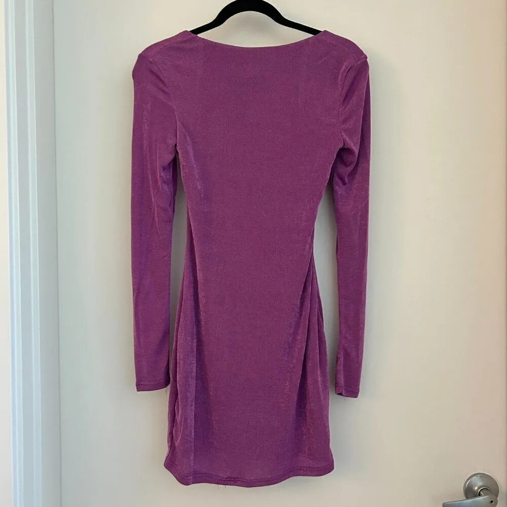 Princess Polly Martha Bustier Mini Dress in Purple Size 4 NWT - Image 9