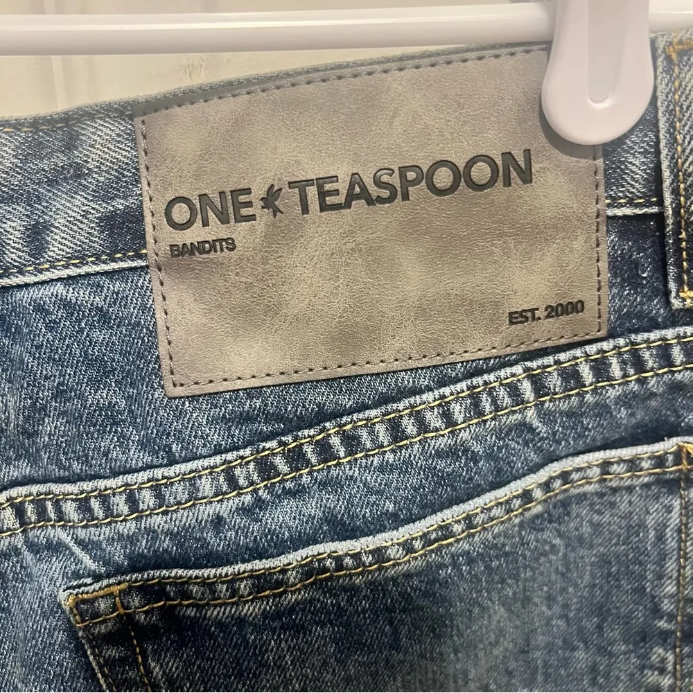 NWT  Bandits Low Waist Denim Shorts - Used Blue size 32 women's - Image 14