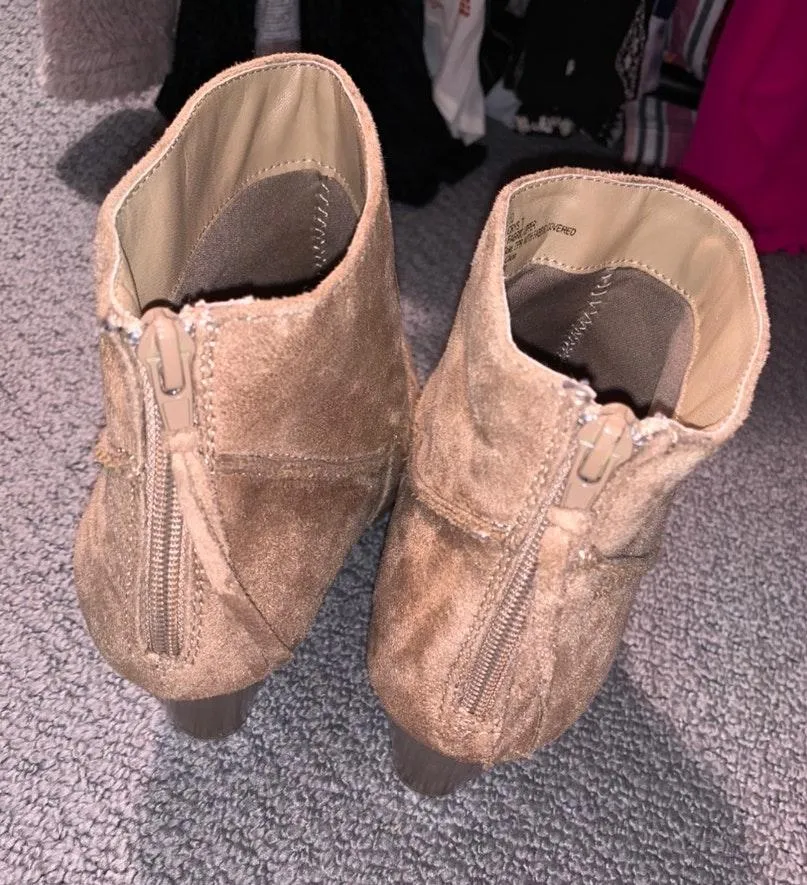 Charlotte Russe Suede Booties - Image 3