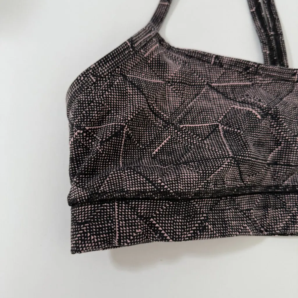 LULULEMON Formation Quicksand & Black Flow Y Bra Size 6 - Image 7