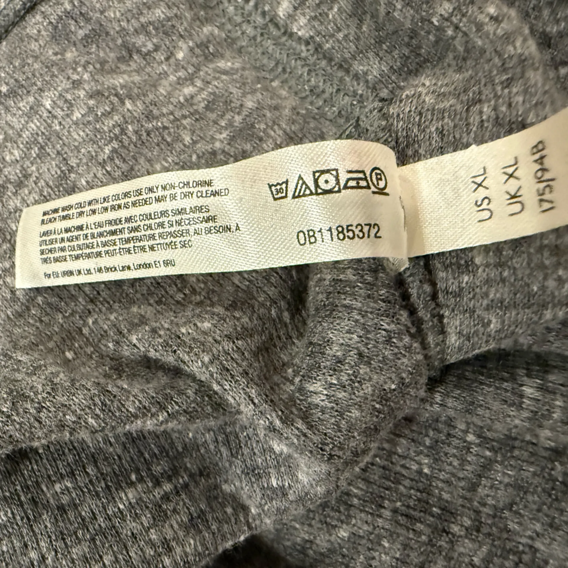 Free People Dylan Thermal Waffle Knit Henley Jumpsuit – Gray – Size XL – NWOT - Image 6