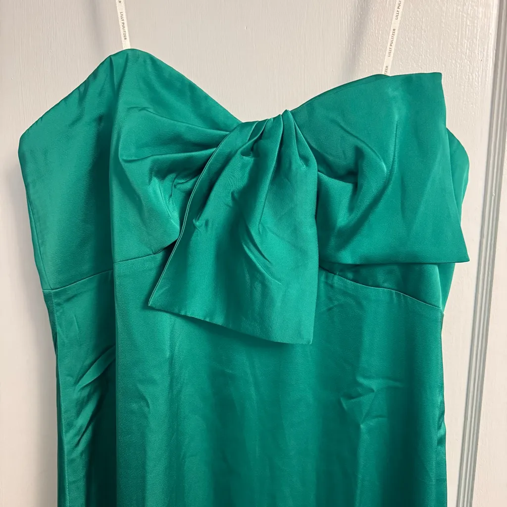 Lilly Pulitzer Carlynn Satin Maxi Bow - Image 3