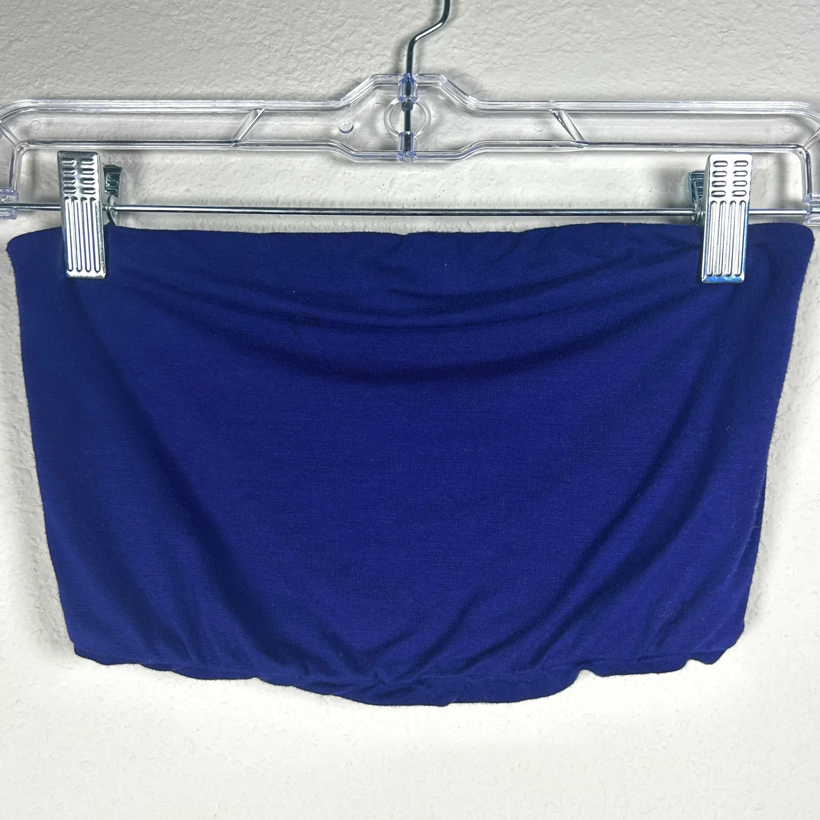 Intimately Free People Seamless Bandeau Bra Top Boho Coquette Blue - Image 2