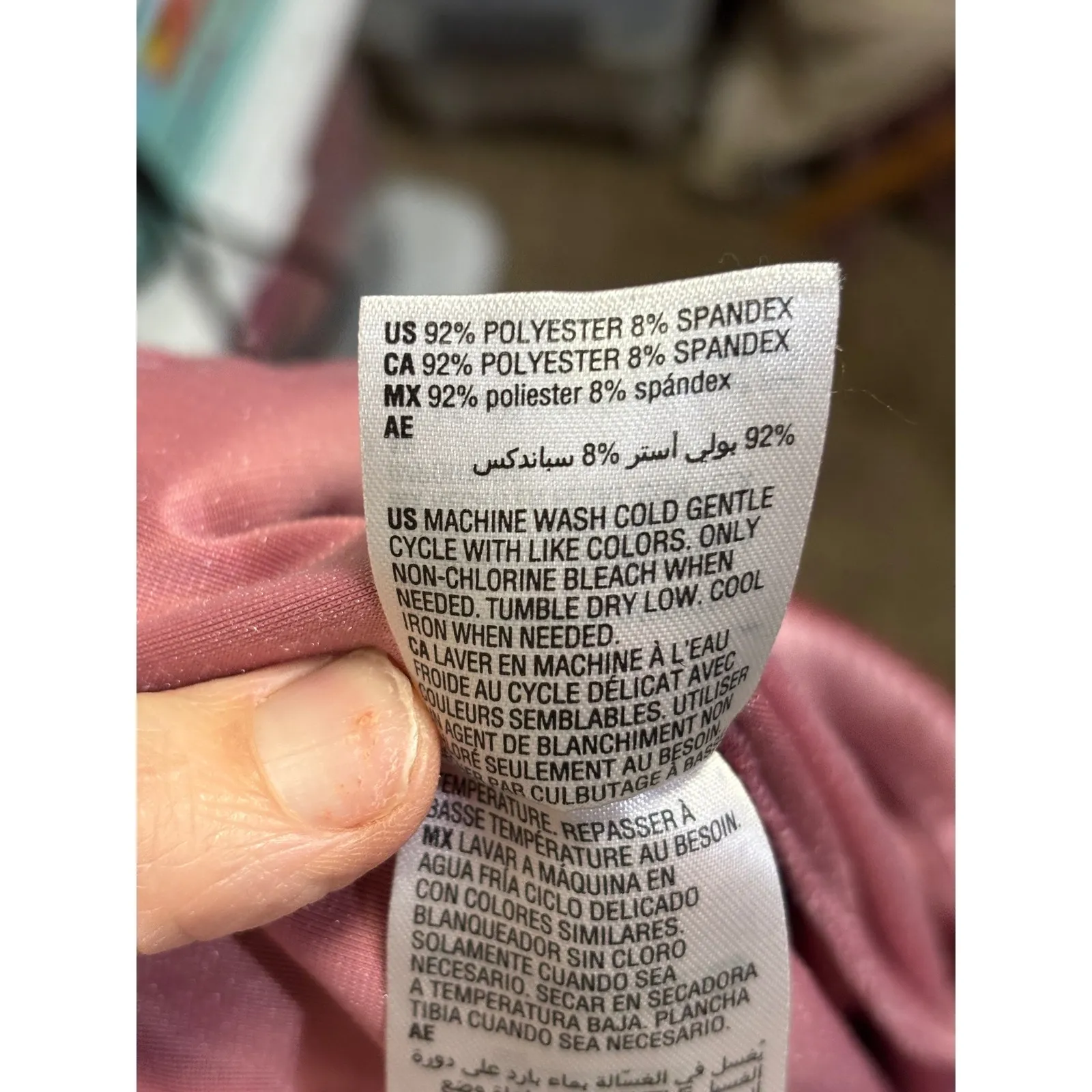 Womens Velvet Jogger Pants Elastic Waist Comfort Loungewear Dusty Rose Pink sz L Size L - Image 7