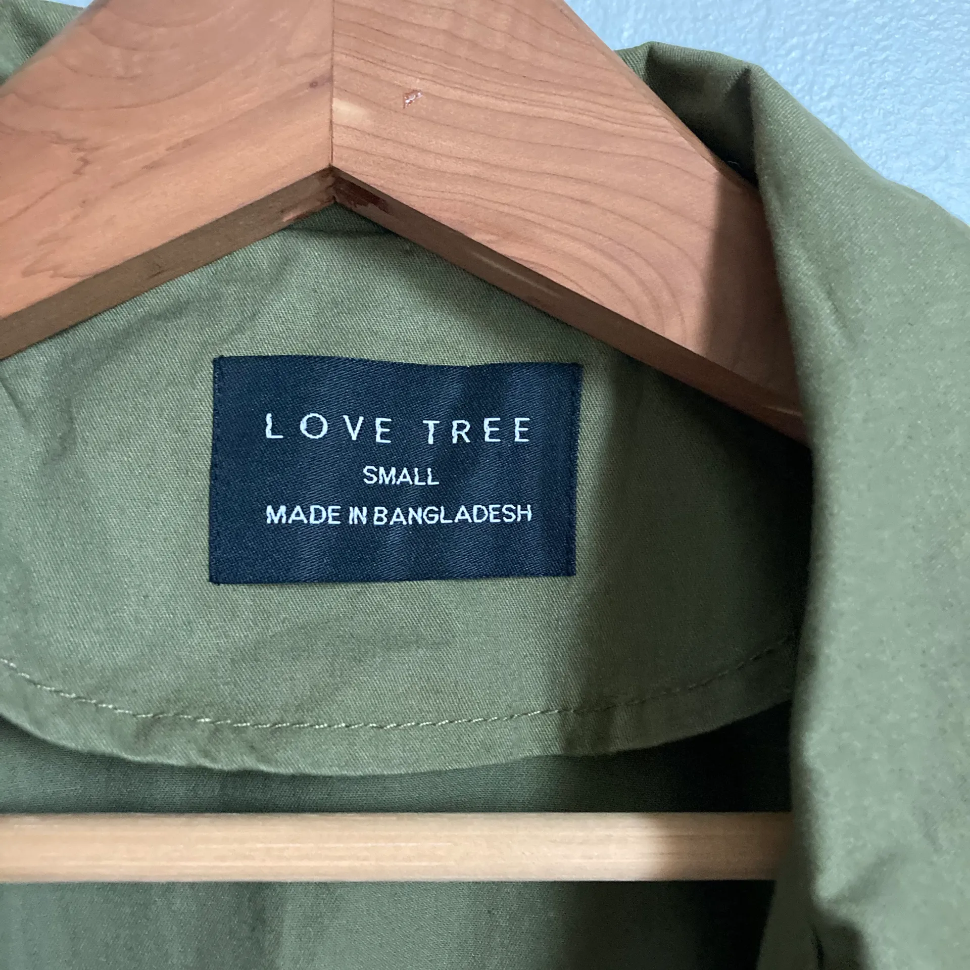 Love Tree Army Green Utility Vest - Image 8
