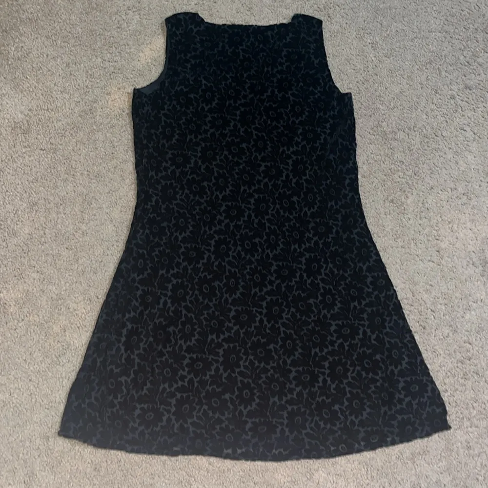 APRIL CORNELL Velvet Burnout Floral Overlay Sleeveless A - Image 3