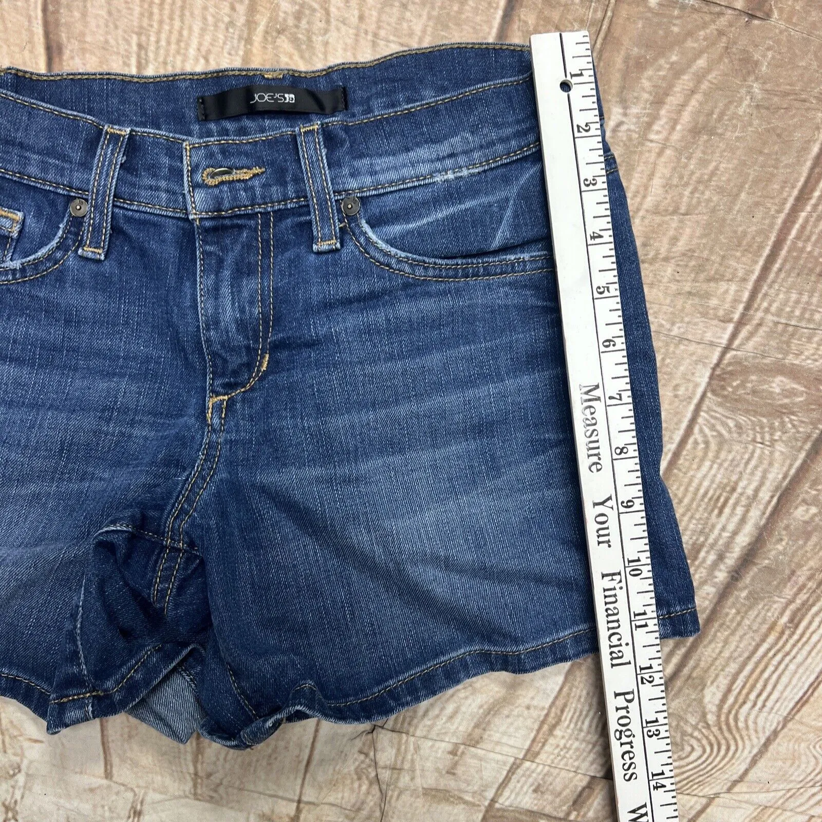 Joe’s Jeans Shorts‎ Size 25 Lauretta Med Wash Denim Jean Denim Blue - Image 6