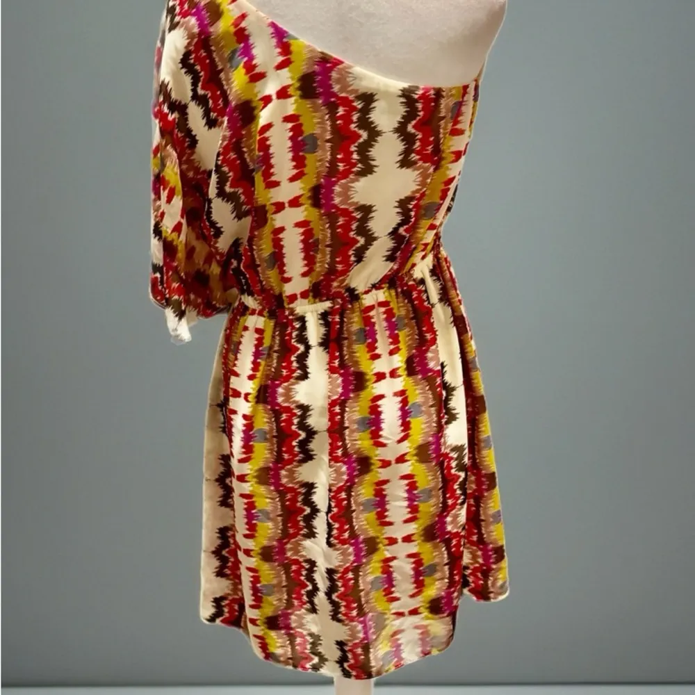 Forever 21 Red and Gold One Shoulder Sundress - Image 5