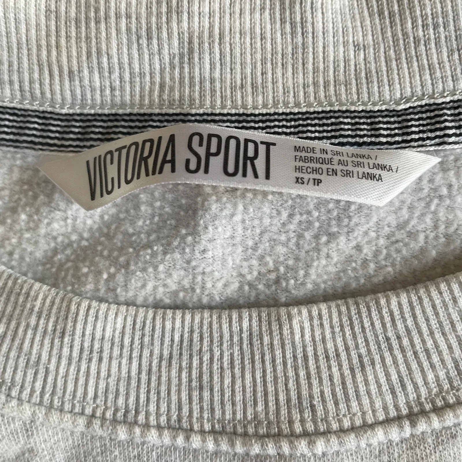Victoria Sport Print Crop Sweatshirt Womens XS - Image 5
