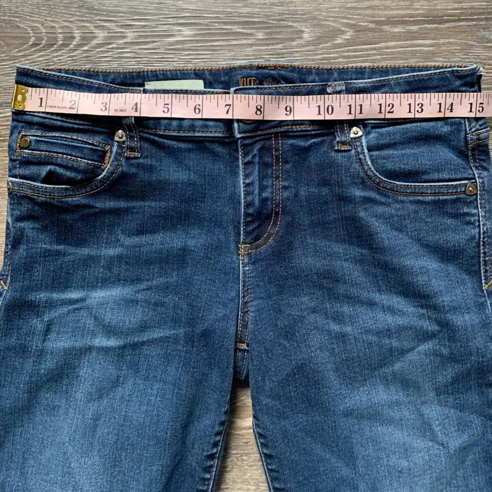 Kut From The Kloth Dark Wash Diana Skinny Jeans 4 - Image 3