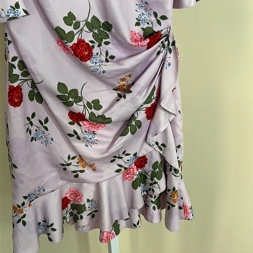 Revolve Keepsake The Label Pretty One Mini Dress Lilac Large Purple - Image 10