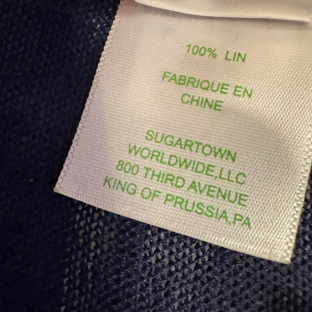 Lilly Pulitzer Women’s Leisel Lightweight Linen Pullover Sweater Top S NWT - Image 5