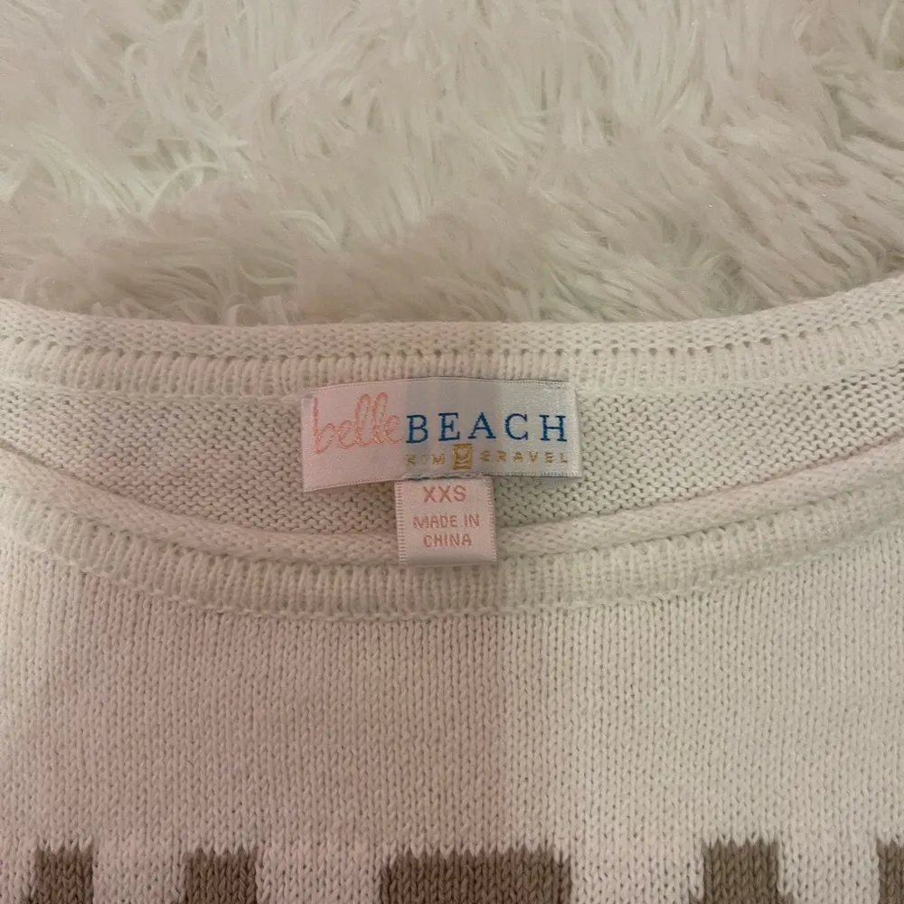 Belle beach by kim gravel size XXS “VACAY” sweater - Image 4