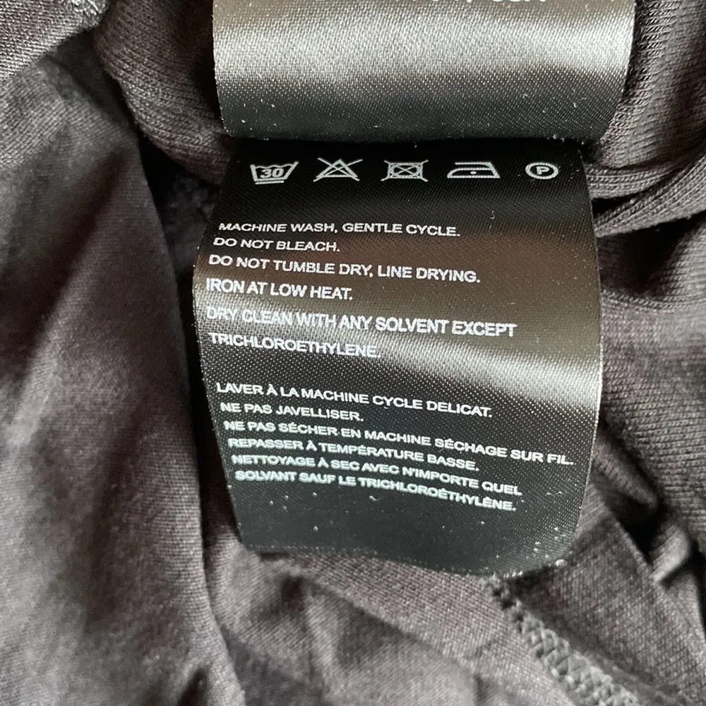 Farm Rio black ikat dyed leopard print jersey dress XS NWT - Image 9