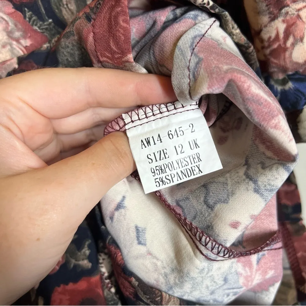 NWT Lavish Alice Floral Romper Size UK 12 or US 8 - Image 11