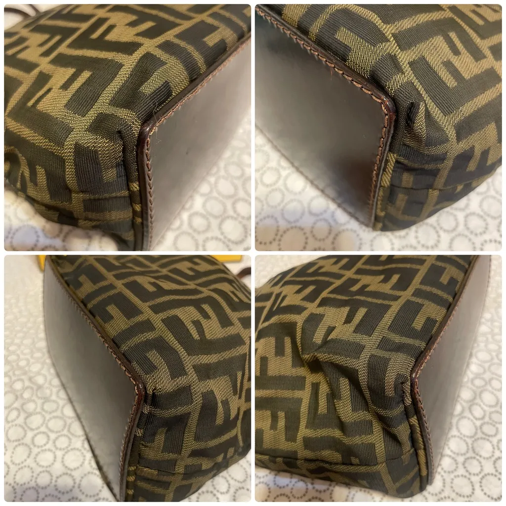 Fendi Zucca Monogram Canvas Mini Tote - Image 7