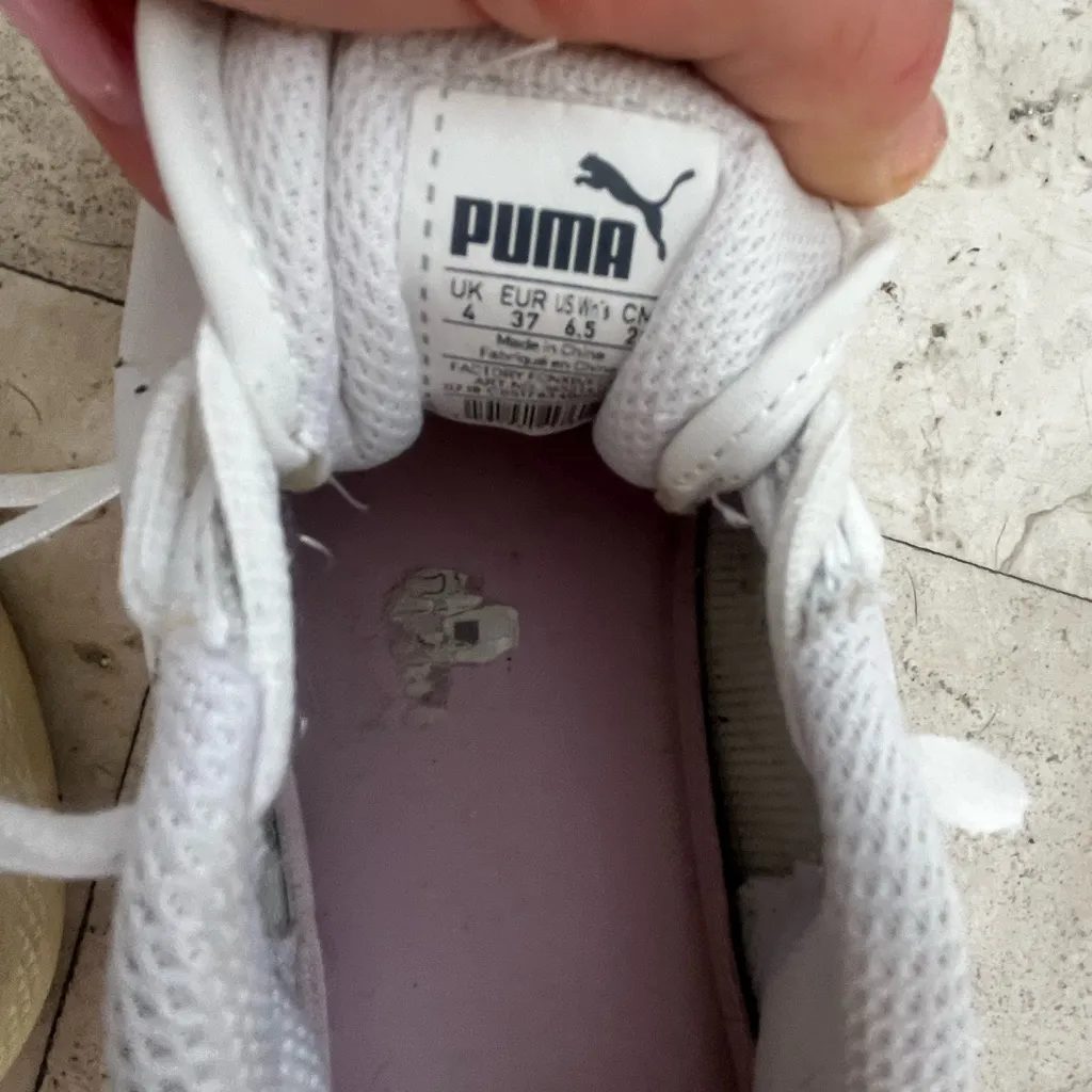 Puma Classic White Trainers - Image 3