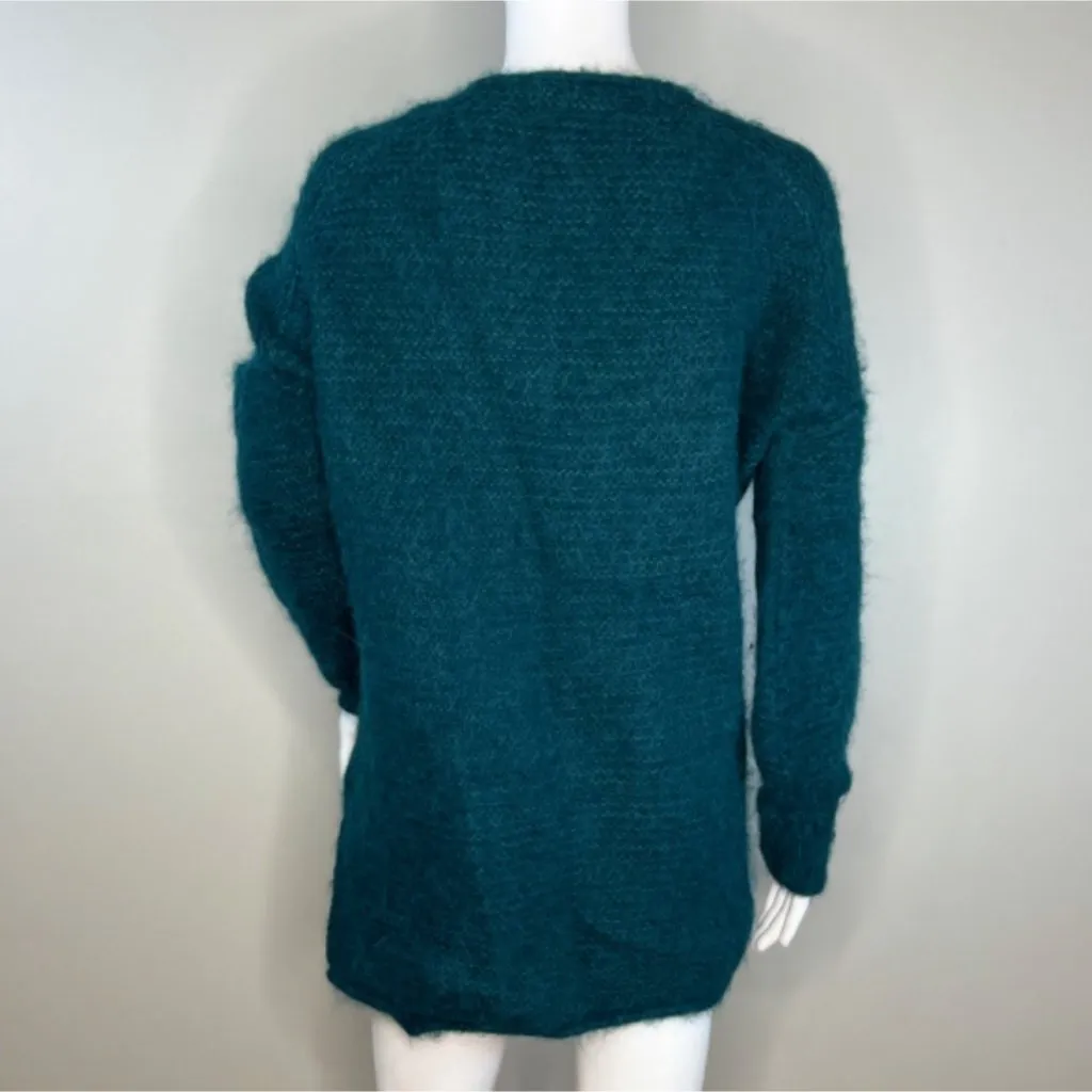 Free People Sweater Womens XSmall Green All‎ Mine Jumper Oversized Comfy Alpaca - Image 5