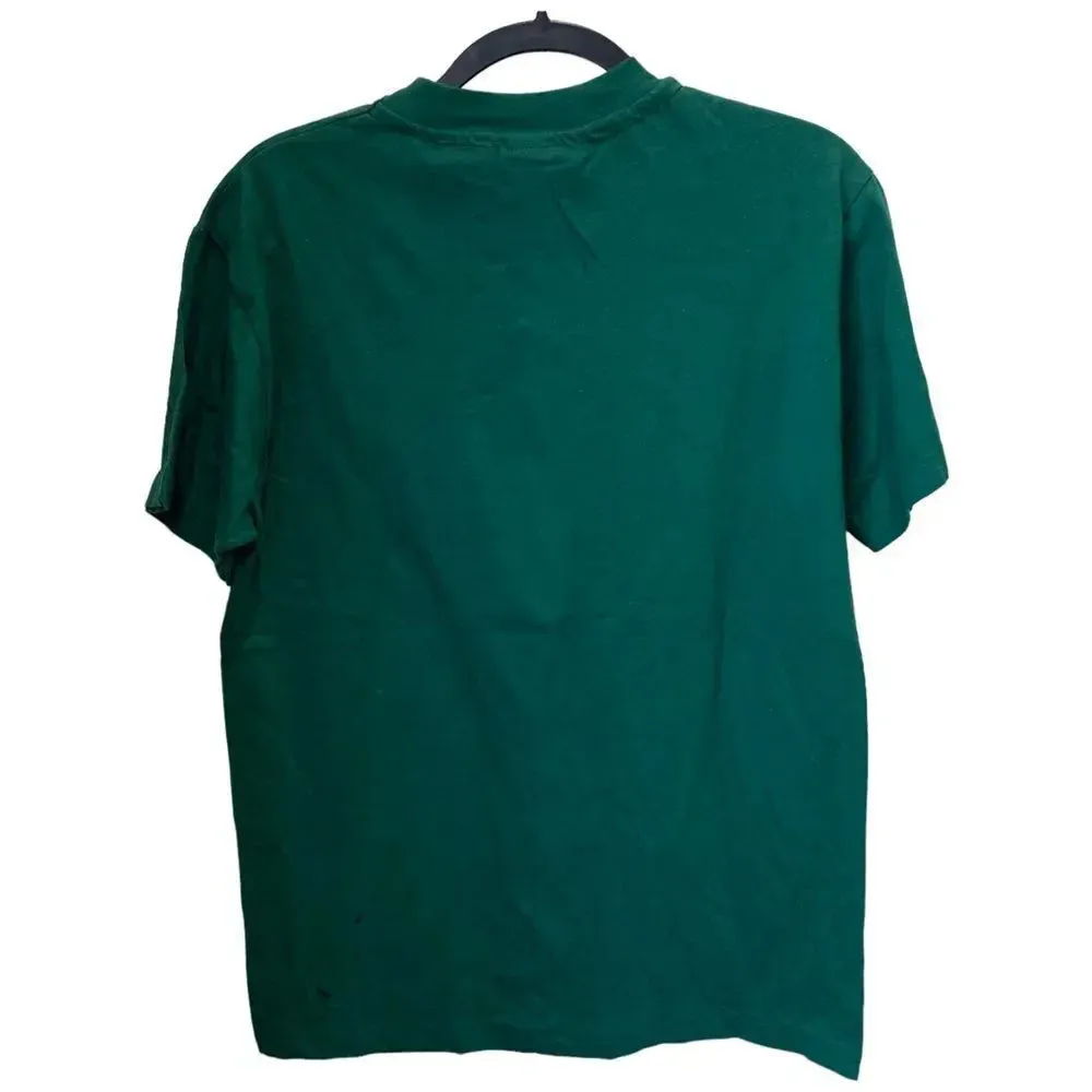 Vintage 90s Green Winnie the Pooh Tigger T Shirt Single Stitch Size Medium - Image 2