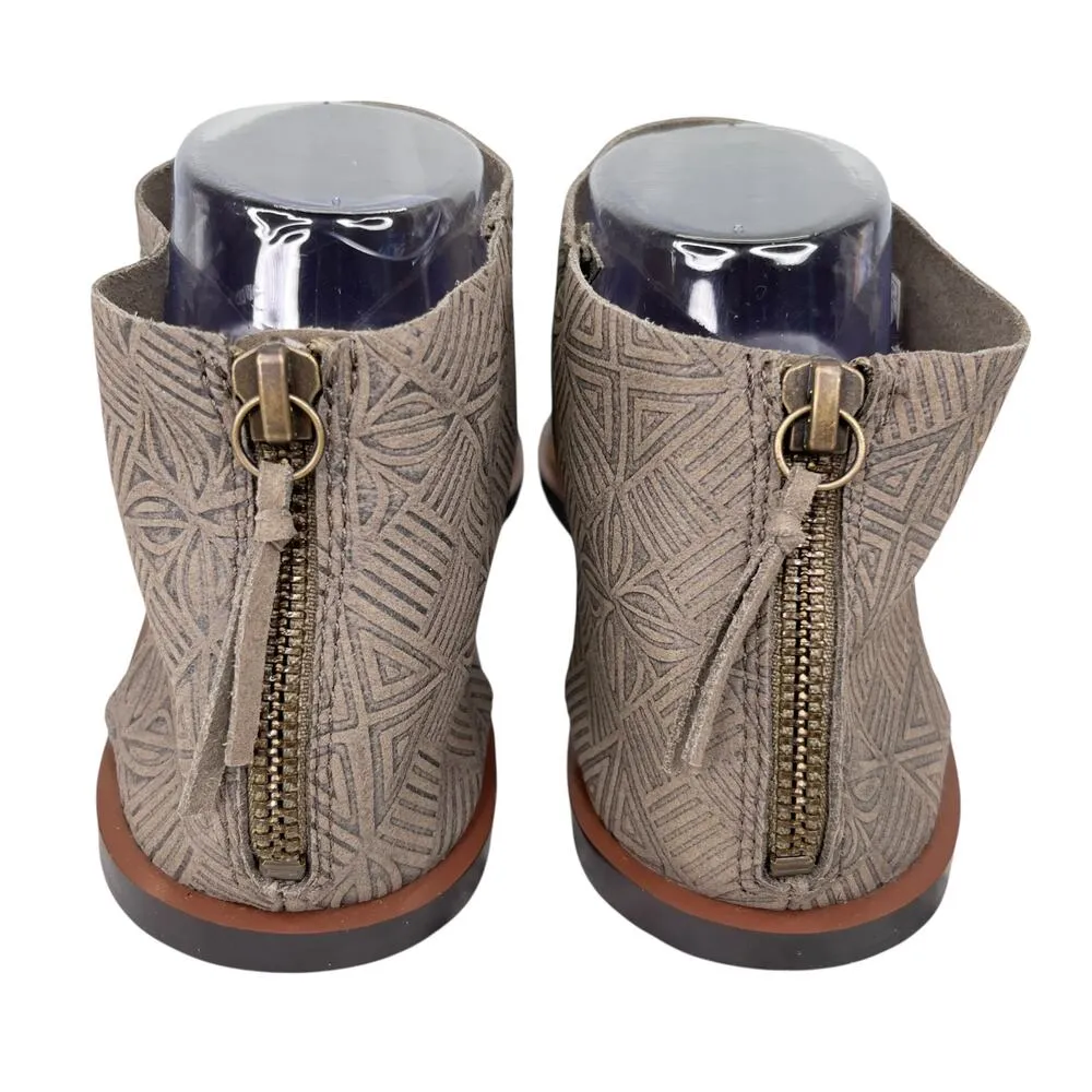 Sanuk Yoga Dawn T-Strap Sandals Brindle Taupe 9 - Image 6