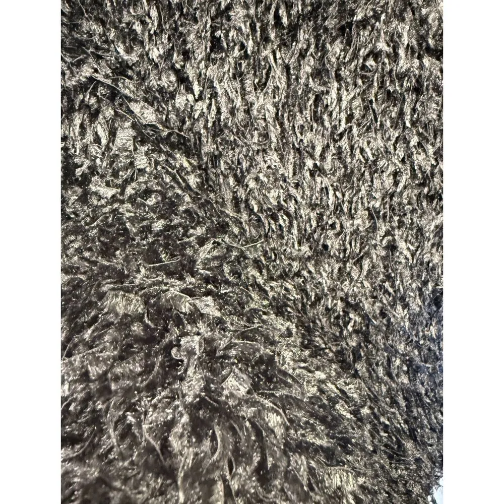 Anthropologie Sunday‎ In Brooklyn Chantal Black Fringe Couture Maxi Skirt Medium - Image 7