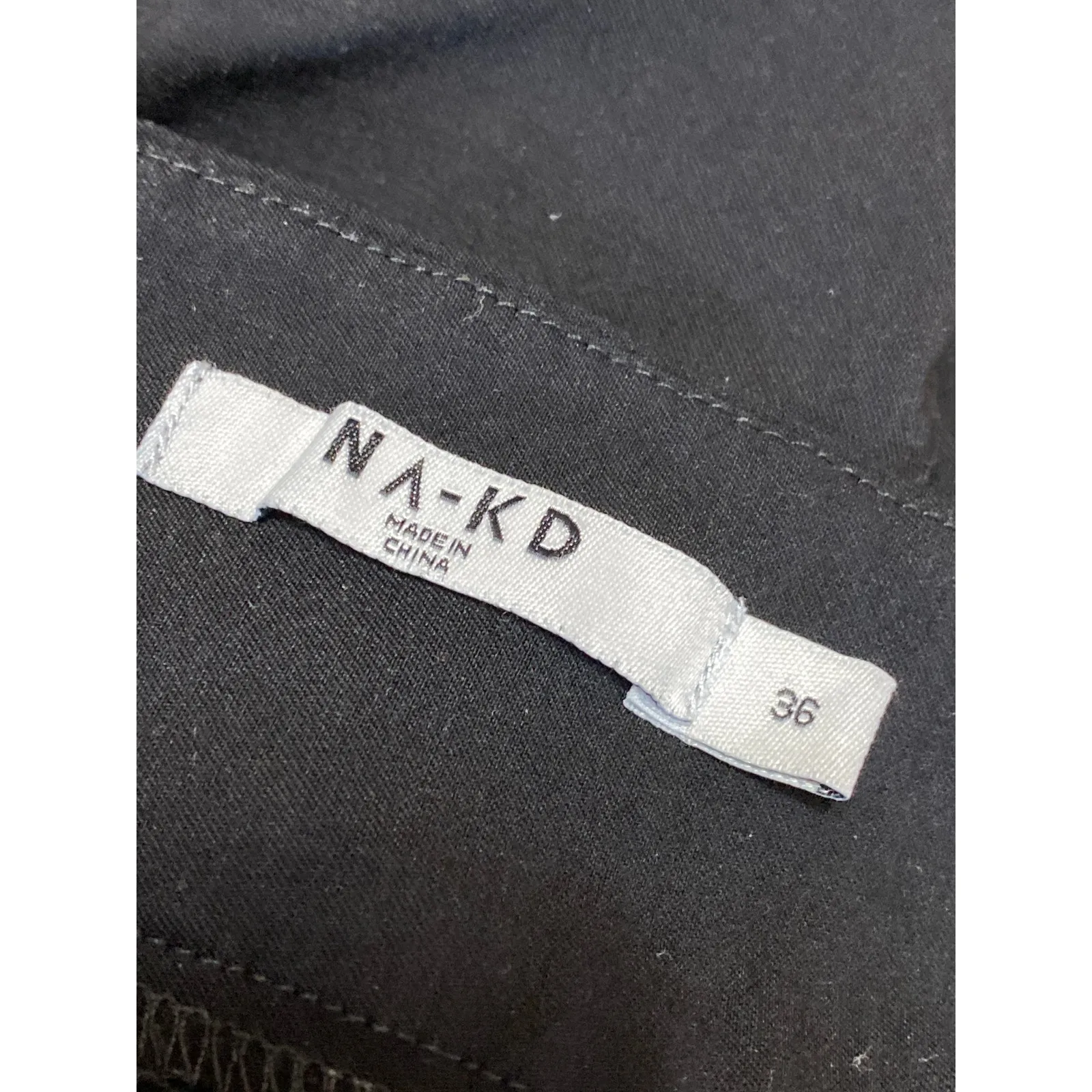 NA-KD Women's Black High Rise Slim Active Skinny Trousers Jeggings Pants Size 36 - Image 3