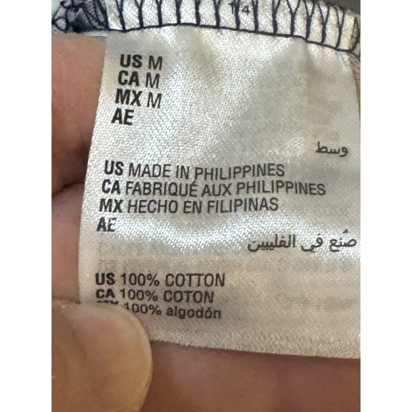 Charter Club Women Cotton French‎ Floral Belted Robe Blue Size Medium - Image 6