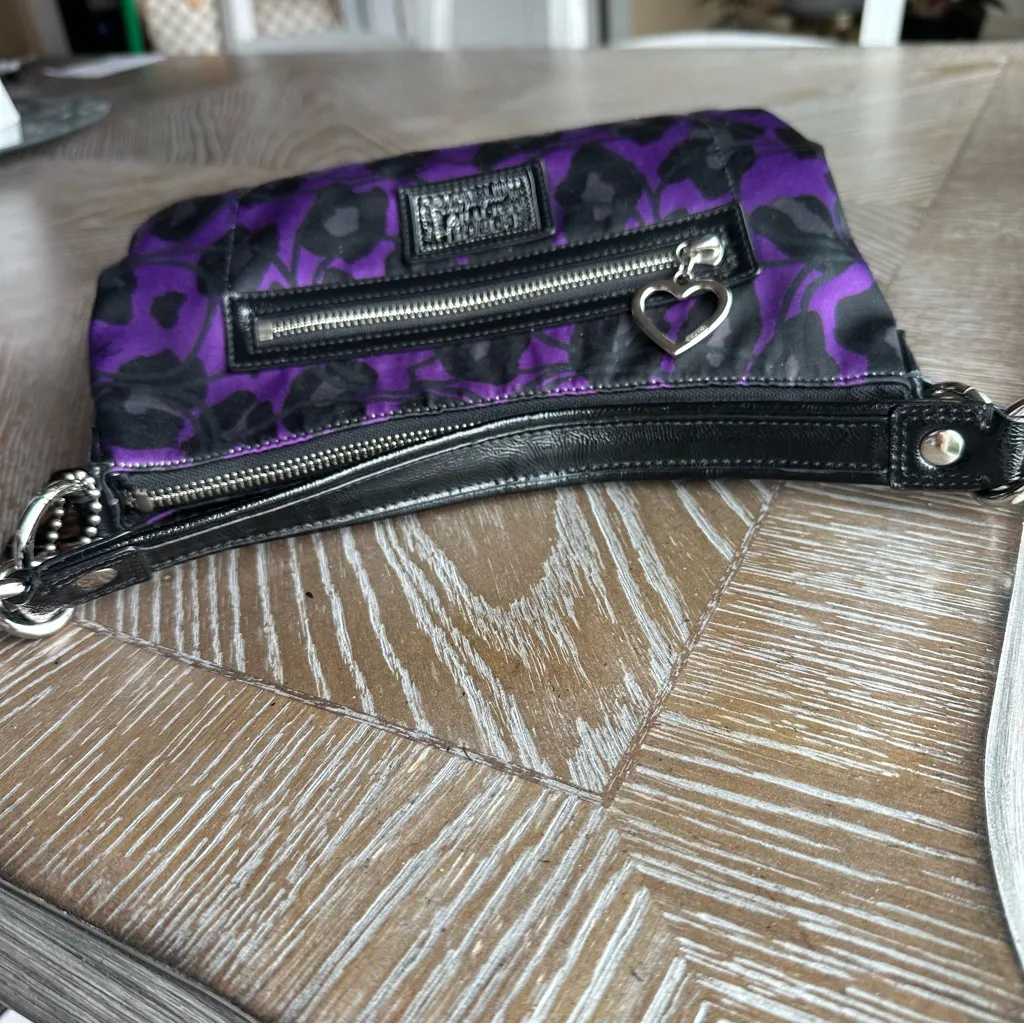 Coach Purple/Black Daisy Ocelot Soho Shoulder Bag 2012 - Image 17