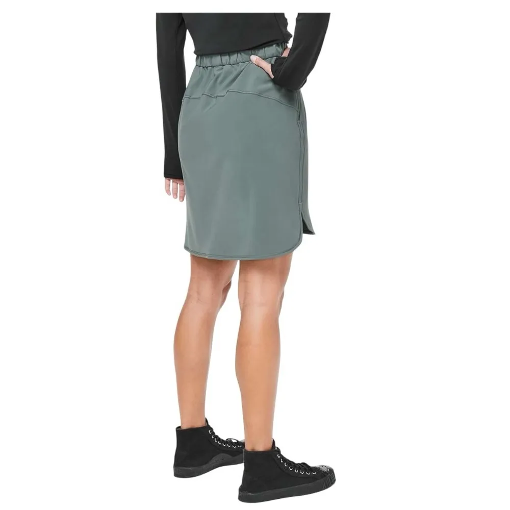 Lululemon Women's On The Fly Skirt Gray Size 4‎ Activewear Athleisure Sporty - Image 3