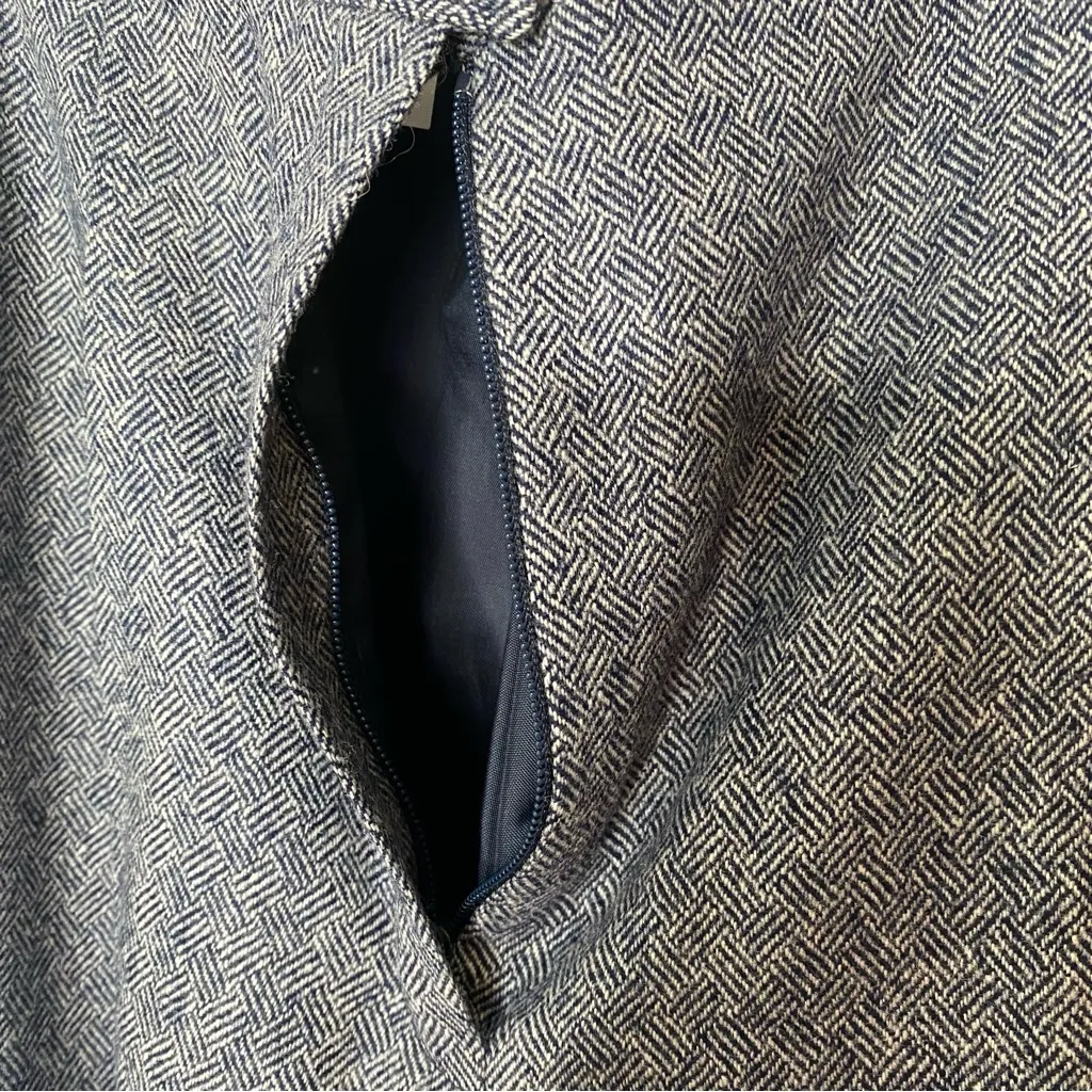 Vintage Pendleton 100% Virgin Wool Lined Straight Leg Tweed Dress Pants Sz 12 - Image 13