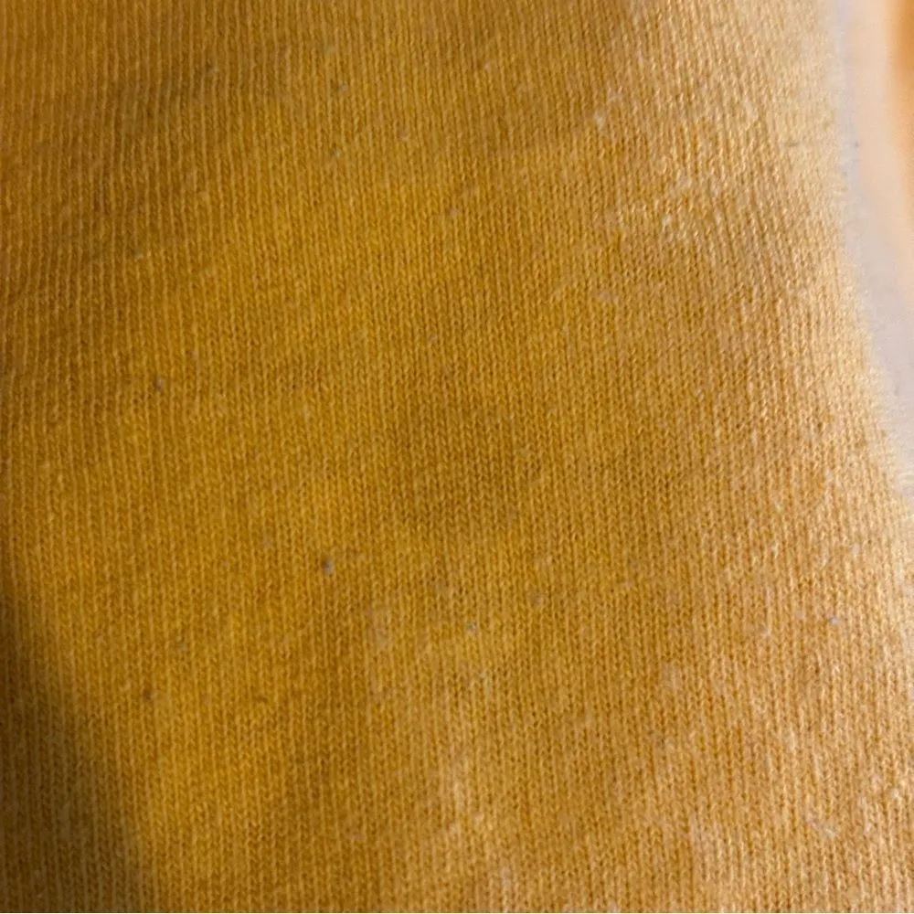 Aaliyah Short Sleeve 100% Cotton Yellow 90s Retro Graphic Tee Sz M / L Size M - Image 4