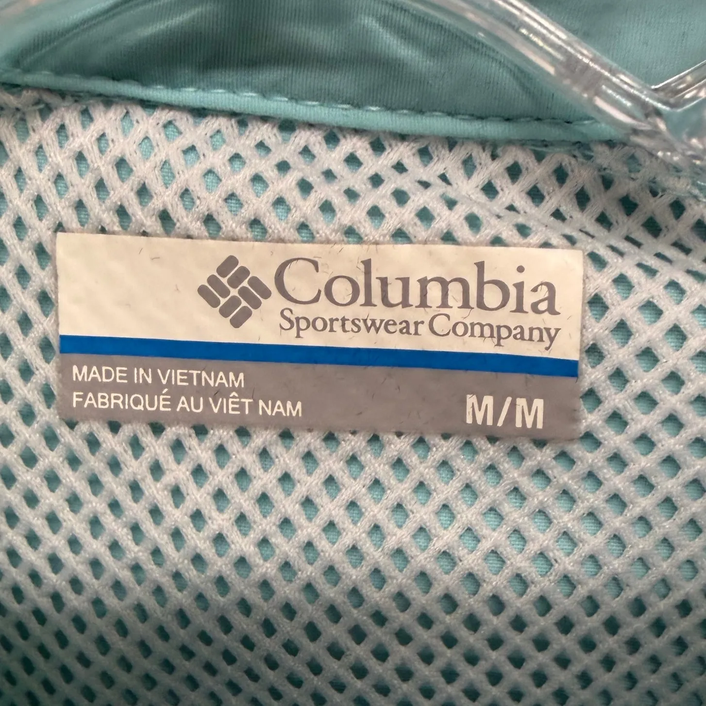 Columbia PFG Bahama Fishing Shirt Womens M Blue Tactel Nylon UPF30 Vented Hiking - Image 9