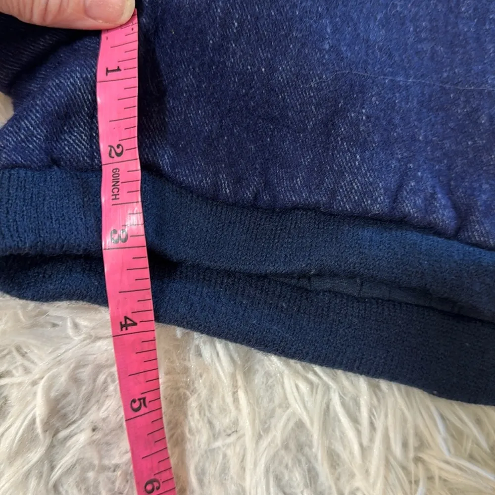 O’2nd thick bloomer embroidered shorts size 1/ Blue - Image 4