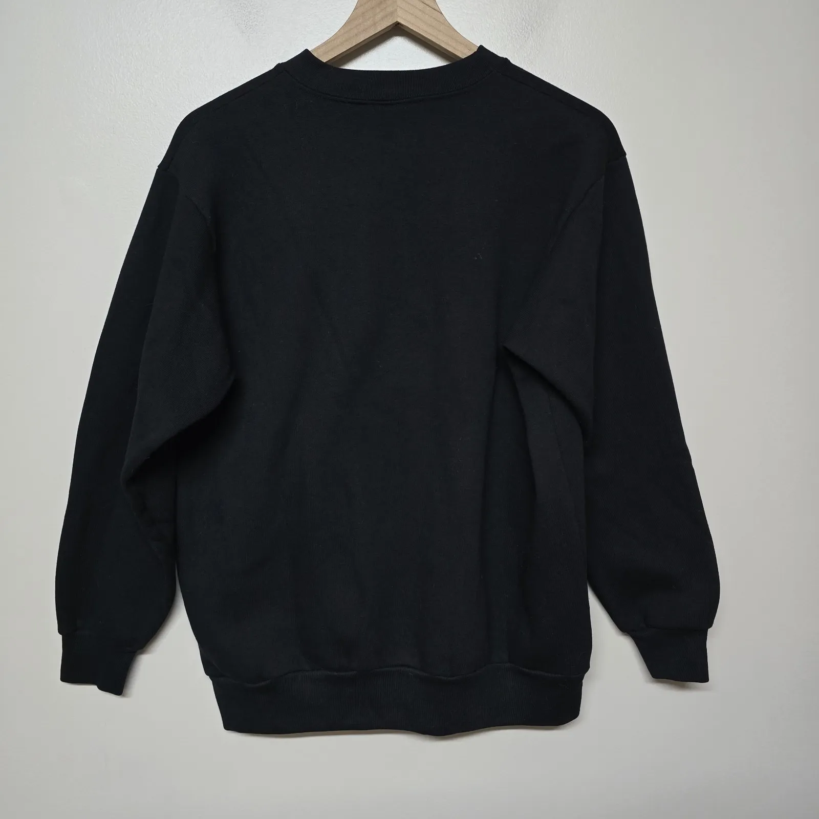 Vintage Kelly's Kids Halloween Sweatshirt Medium M Haunted‎ House Ghost Made USA Black - Image 5