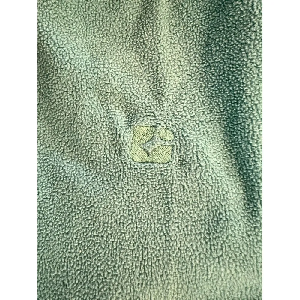 Killtec 1/4 Zip Up Light Fleece Jacket Women's 16(L) Teal Mock Neck Long Sleeve Size L - Image 6