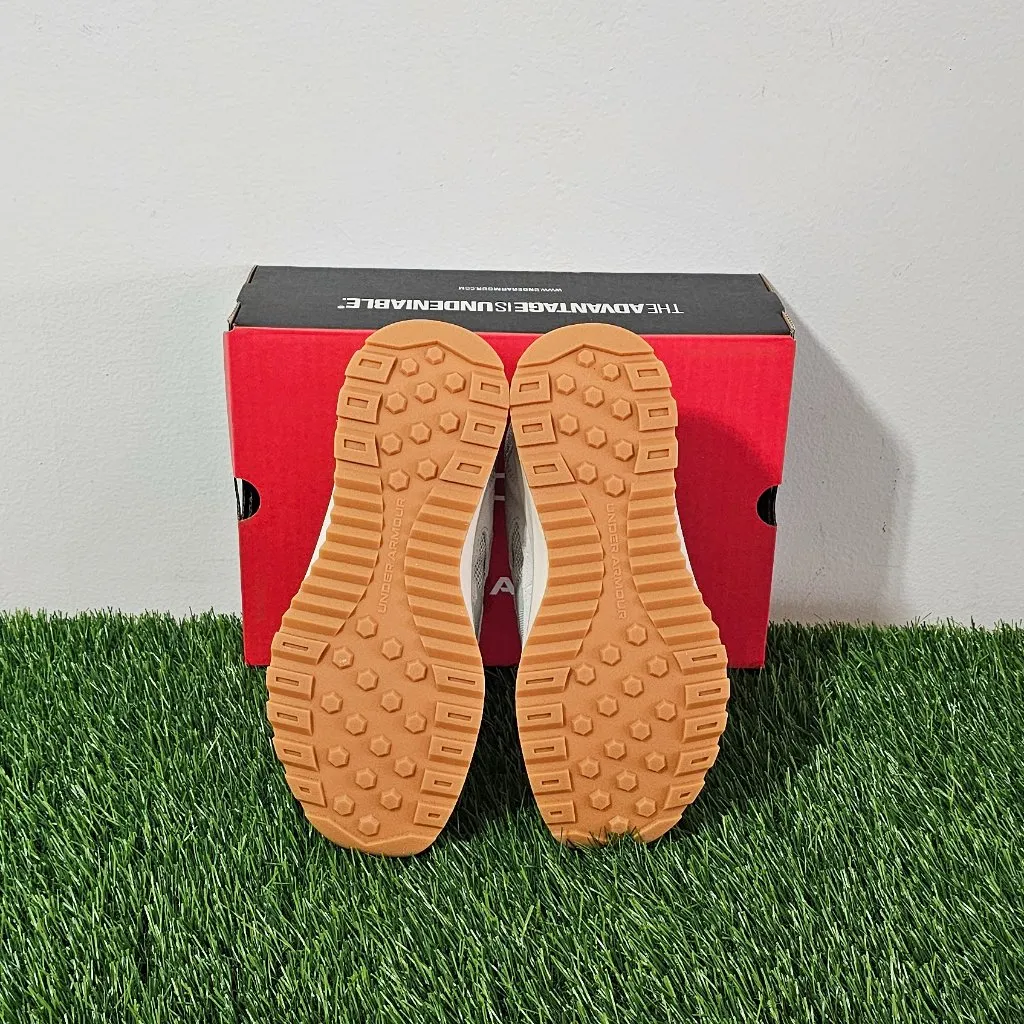 Under Armour Street Mirage W's Shoes Size 6- HydroGreen/Stone/White -3028379-377 - Image 6