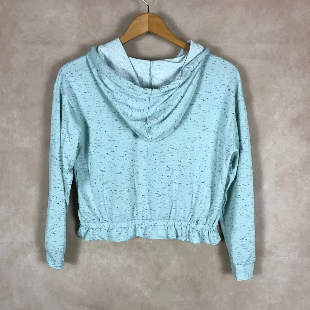 SALTY & HAPPY Beach Hoodie NWT MEDIUM Blue - Image 5