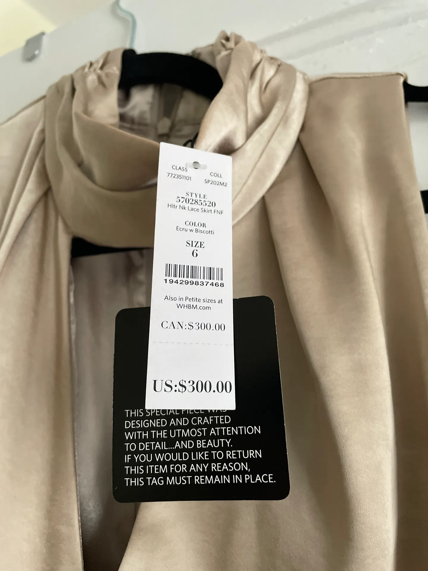 Halter Neck Lace Skirt Dress  - Image 3