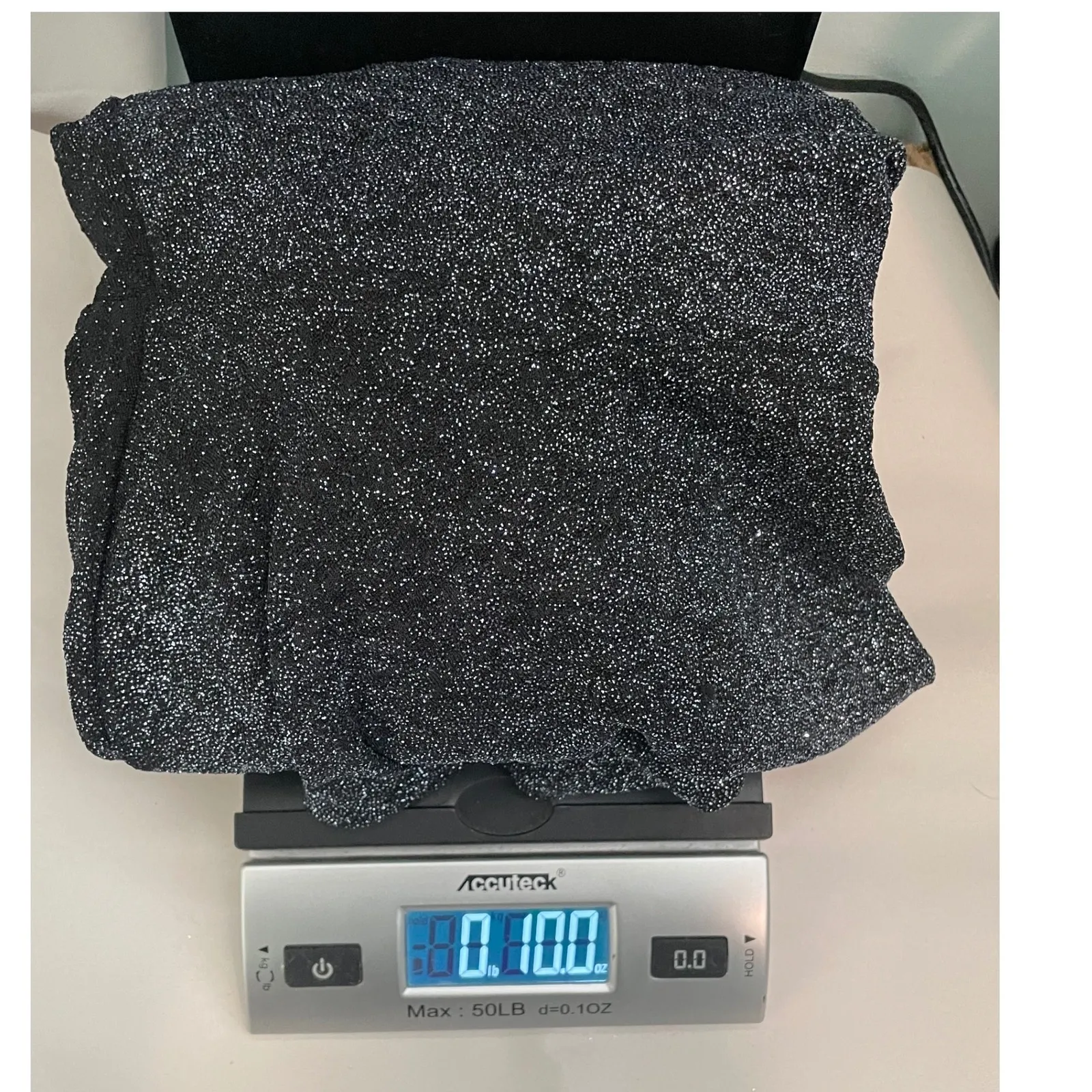 Windsor Mini Dress Black Silver Sparkle‎ Sleeveless Party Cocktail Dress L - Image 6